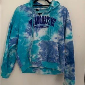 Fun tie dye sweatshirt